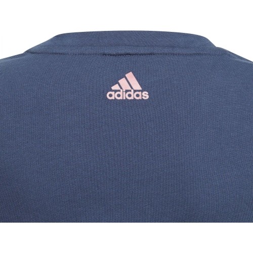 Koszulka dziewczęca Adidas G Lin T Blue GN4051