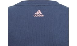 Koszulka dziewczęca Adidas G Lin T Blue GN4051