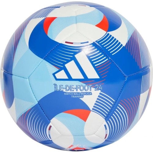 Piłka nożna Adidas Olympic 24 Training niebiesko-biała IW6330