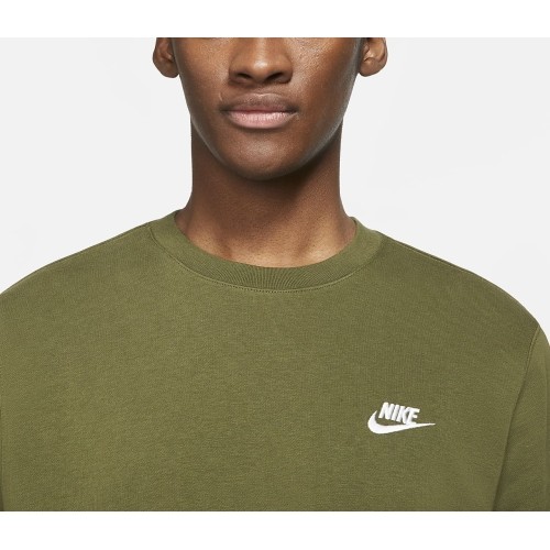 Nike bluza męska M NSW Club Crew FT Green BV2666 326