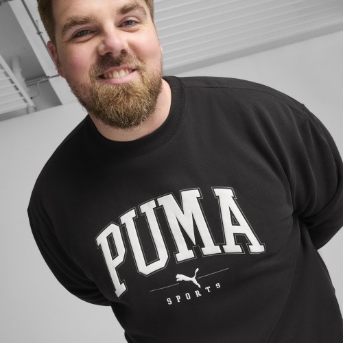 Bluza męska Puma Squad Crew FL czarna 681794 01