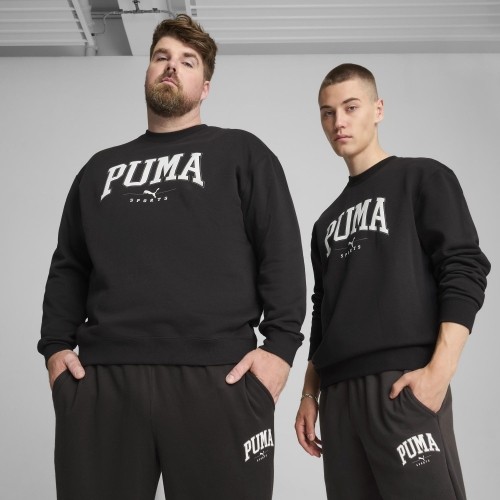 Bluza męska Puma Squad Crew FL czarna 681794 01