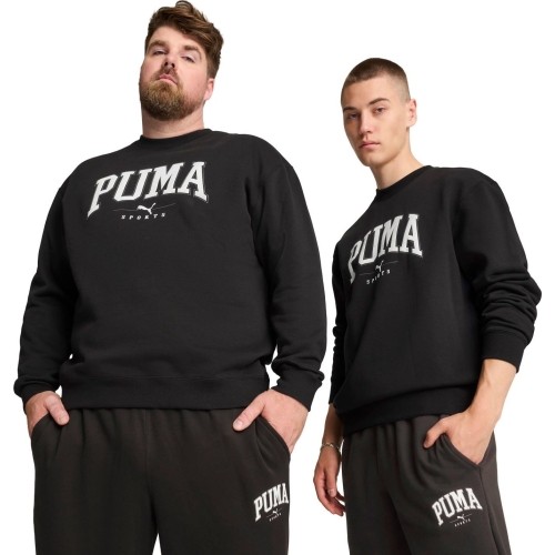 Bluza męska Puma Squad Crew FL czarna 681794 01