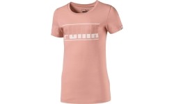 Koszulka młodzieżowa Puma Style Graphic Tee Pink 594961 31