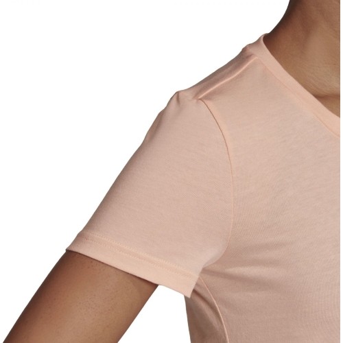 Koszulka damska Adidas W MH Flower Tee Pink ED6161