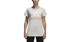 Koszulka damska Adidas Ess Lin Lo Tee White CF8829