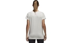 Koszulka damska Adidas Ess Lin Lo Tee White CF8829