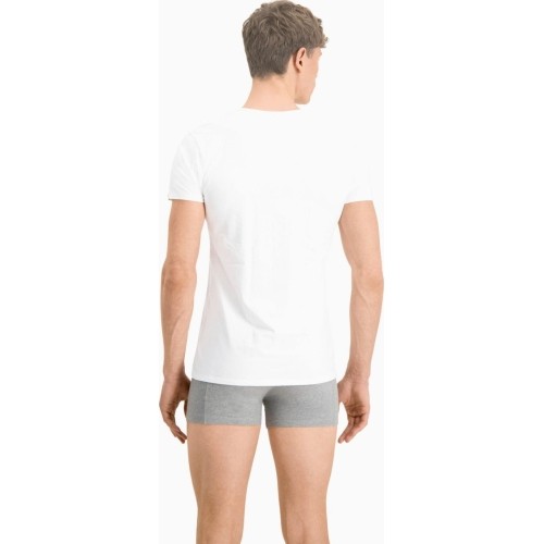 Koszulki męskie Puma Basic 2p Cre White 935016 02