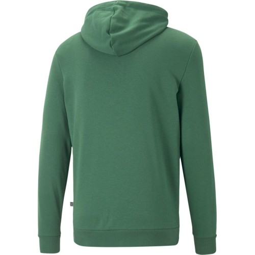 Bluza męska Puma Ess+ 2 Col Big Logo Green 586765 37