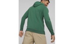 Bluza męska Puma Ess+ 2 Col Big Logo Green 586765 37