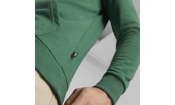 Bluza męska Puma Ess+ 2 Col Big Logo Green 586765 37