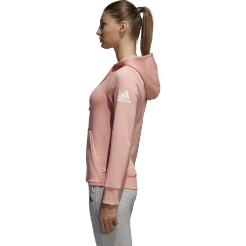 Bluza Adidas Ess Solid FZ Hd, różowa