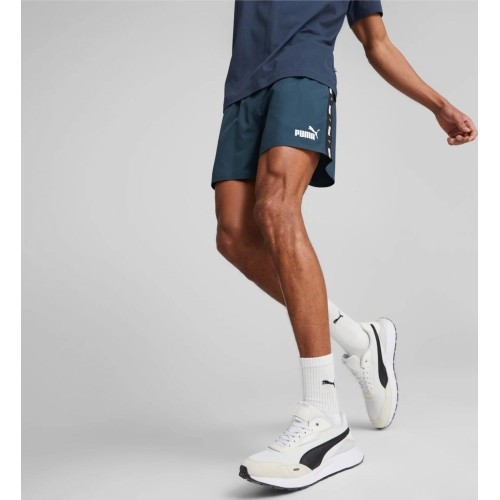 Szorty męskie Puma Ess+ Tape Woven, niebieskie, 849043 16