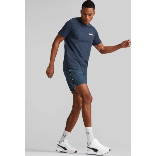 Szorty męskie Puma Ess+ Tape Woven, niebieskie, 849043 16