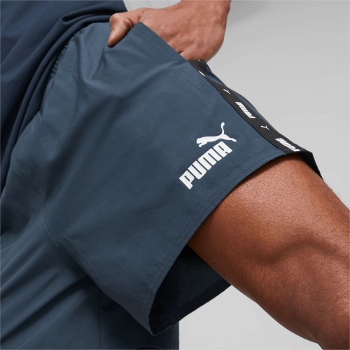 Szorty męskie Puma Ess+ Tape Woven, niebieskie, 849043 16