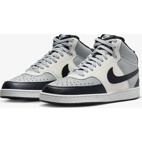 Buty męskie Nike Court Vision Mid NN White Grey Black DN3577 002