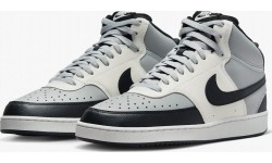 Buty męskie Nike Court Vision Mid NN White Grey Black DN3577 002