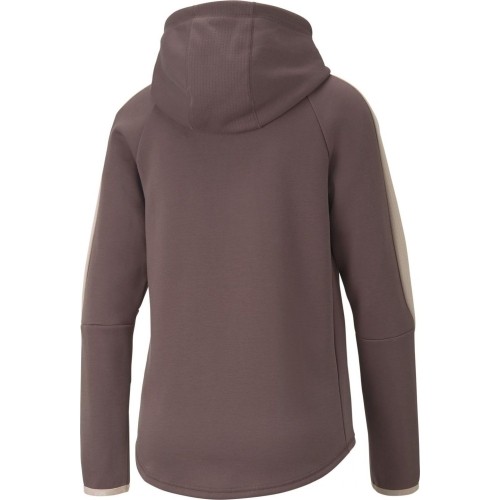 Bluza damska Puma Evostripe Full Zip, fioletowa 849809 75