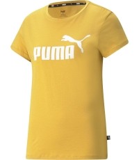 Koszulka damska Puma Ess Logo Tee Yellow 586775 37