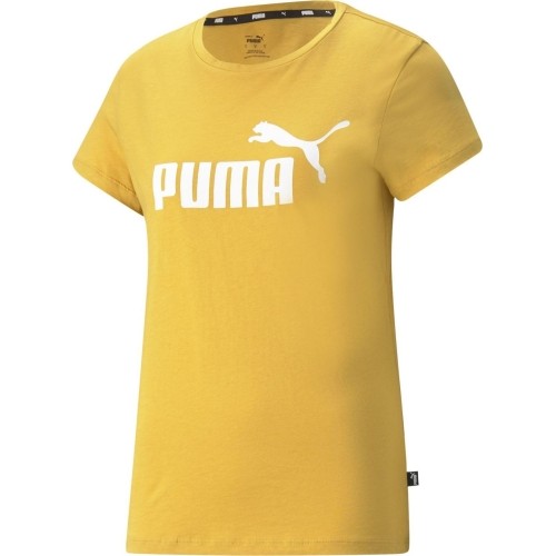 Koszulka damska Puma Ess Logo Tee Yellow 586775 37