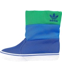 Adidas Originals Winter Vulc K buty młodzieżowe, niebiesko-zielone