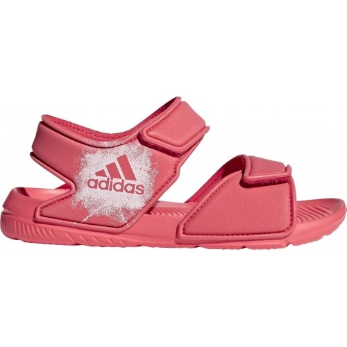 Sandały dziecięce Adidas Altaswin C, różowe, BA7849