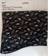 Ocieplacz na szyję Nike Mova NK 2.0 dwustronny czarny szary N1000655 084