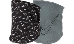 Ocieplacz na szyję Nike Mova NK 2.0 dwustronny czarny szary N1000655 084