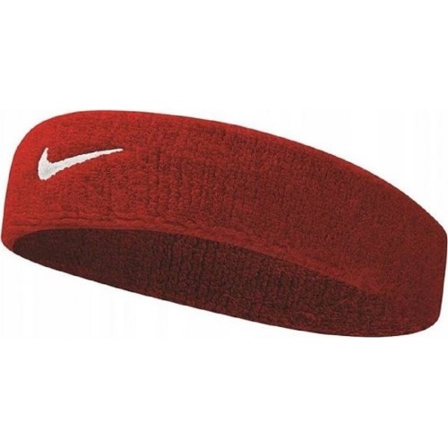 Opaska na głowę Nike Swoosh czerwona NNN07 601