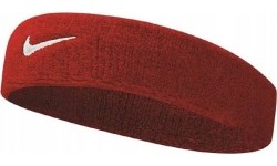 Opaska na głowę Nike Swoosh czerwona NNN07 601