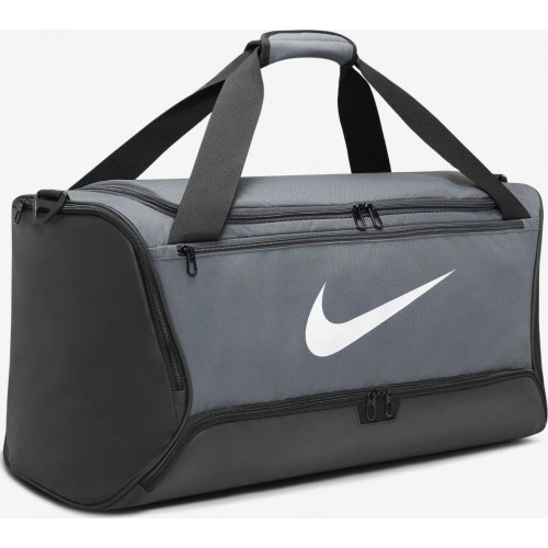 Torba sportowa Nike Brasilia M Duff 9.5 - 60 l, szara DH7710 068