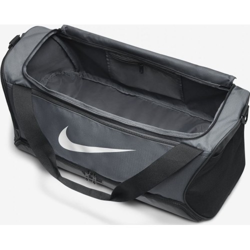 Torba sportowa Nike Brasilia M Duff 9.5 - 60 l, szara DH7710 068
