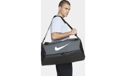 Torba sportowa Nike Brasilia M Duff 9.5 - 60 l, szara DH7710 068