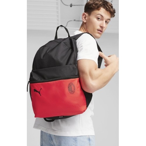 Plecak Puma Acm Ess Backpack Black Red 090846 01