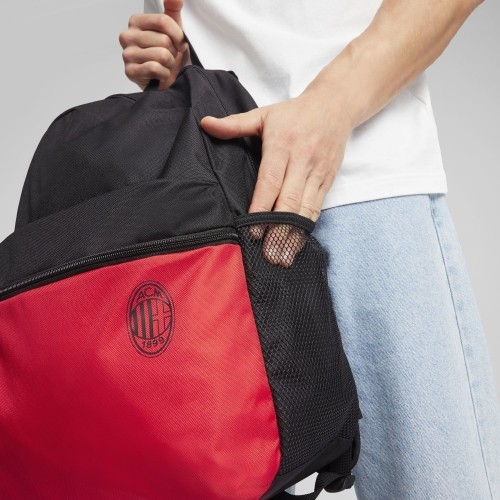 Plecak Puma Acm Ess Backpack Black Red 090846 01