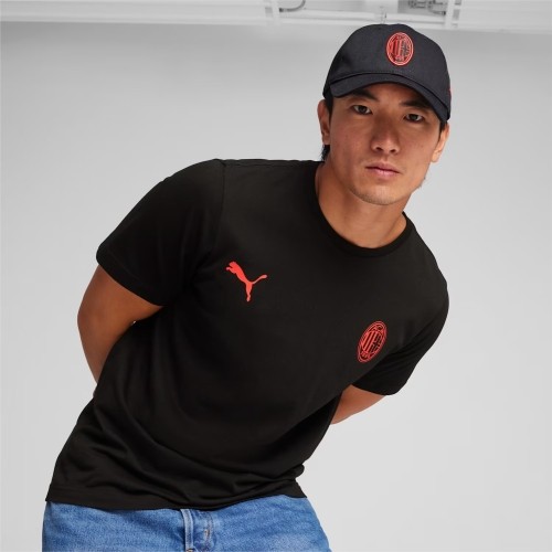 Czapka Puma Acm Ess Cap Black 025707 04