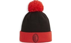 Czapka Puma Acm Ess Pom Pom Black Red 025709 04
