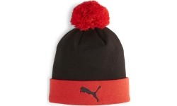 Czapka Puma Acm Ess Pom Pom Black Red 025709 04