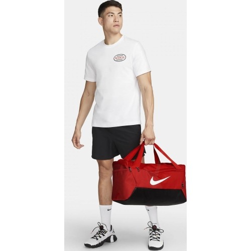 Torba sportowa Nike Brasilia S Duff-9.5 czerwona DM3976 657