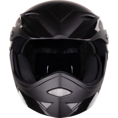 Kask dziecięcy FORCE DOWNHILL Junior, rozmiar S-M (54-58 cm), czarny