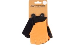 Rękawiczki Force FUN KID, rozmiar S (pomarańczowe)