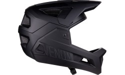 Kask downhillowy FORCE Venom, rozmiar S/M (55–58 cm), czarny