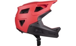 Kask FORCE Drop, rozmiar S–M (55–58 cm) (czarny/czerwony)