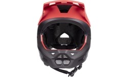 Kask FORCE Drop, rozmiar S–M (55–58 cm) (czarny/czerwony)