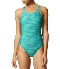 Adidas I 3S 1PC PR strój kąpielowy, Green AY6343