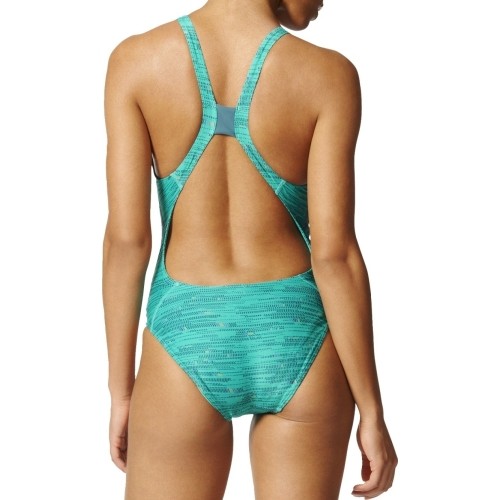 Adidas I 3S 1PC PR strój kąpielowy, Green AY6343