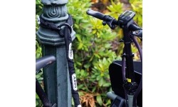Łańcuch ABUS 6KS Adapter Chain + ST5950 Saddle Bag // zdejmowany łańcuch, chowany woreczek (czarny)