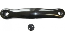 Korba 175mm, aluminium (czarna)