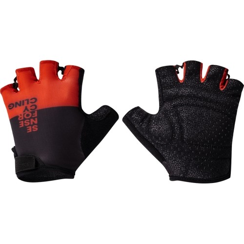 Rękawiczki Force FINE, rozmiar L (czarno-czerwone)
