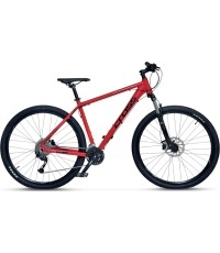 Rower górski Cross GRX 8 29", 24 biegi, rozmiar 18" (46 cm), czerwony